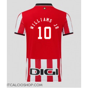 Athletic Bilbao Nico Williams #10 Prima Maglia 2025-26 Manica Corta